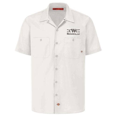 Dickies - Industrial Short Sleeve Work Shirt - Black Thread Thumbnail