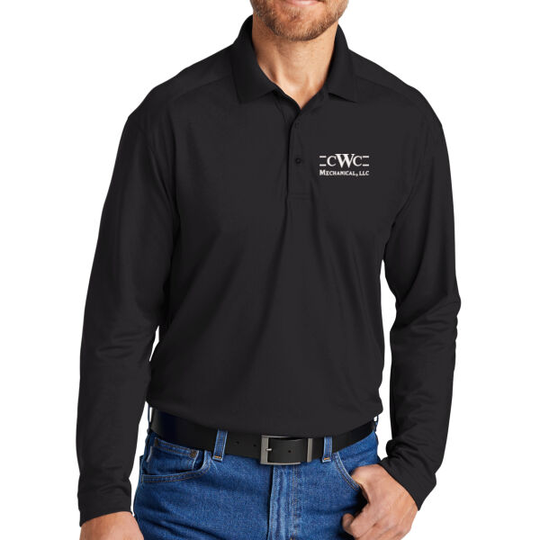 CornerStone® - Select Lightweight Snag Proof Long Sleeve Polo Thumbnail