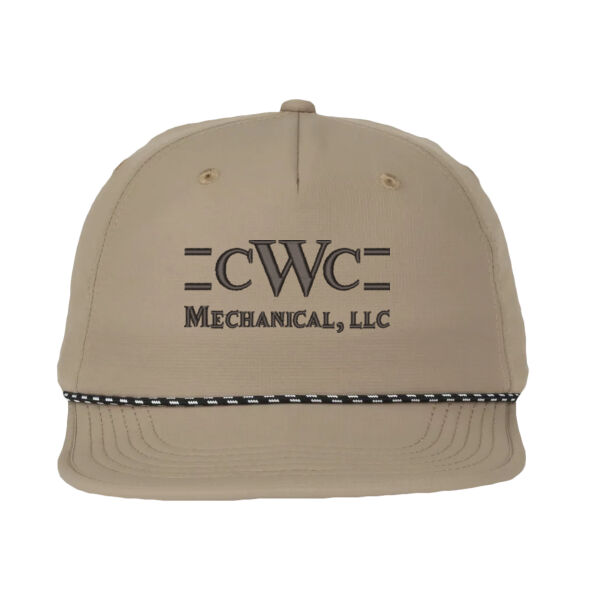 Outdoor Cap - Packable 5 Panel Cap with Cord Thumbnail